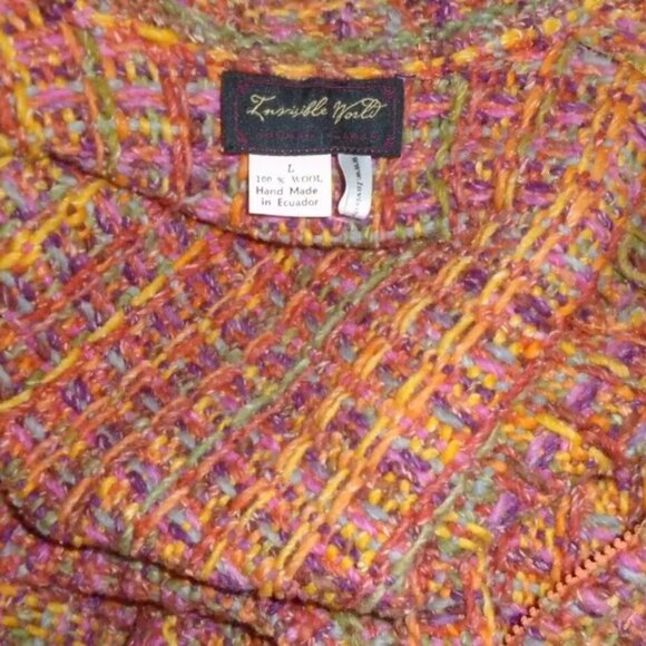 Invisible World Jacket -  Juneau Alaska  -  Art to Wear  Handmade Large - Picture 7 of 7